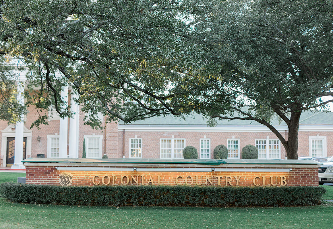 to Colonial Country Club Fort Worth, Texas